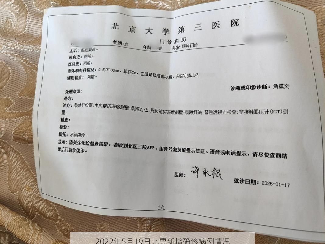 2022年5月19日北票新增确诊病例情况