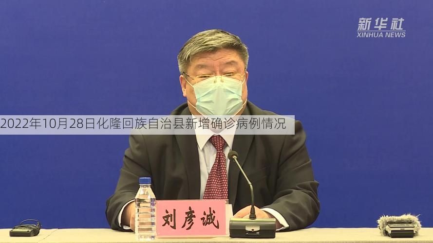 2022年10月28日化隆回族自治县新增确诊病例情况