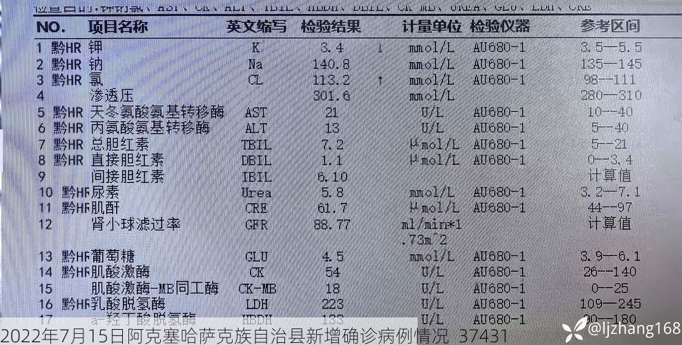 2022年7月15日阿克塞哈萨克族自治县新增确诊病例情况_37431