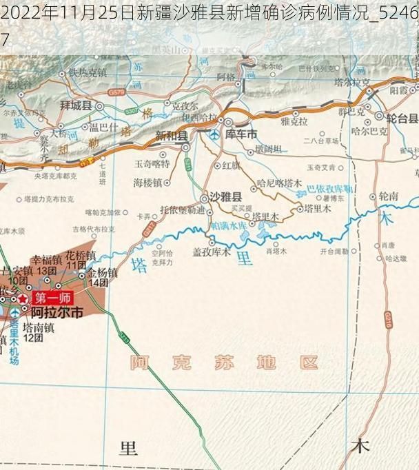 2022年11月25日新疆沙雅县新增确诊病例情况_52467