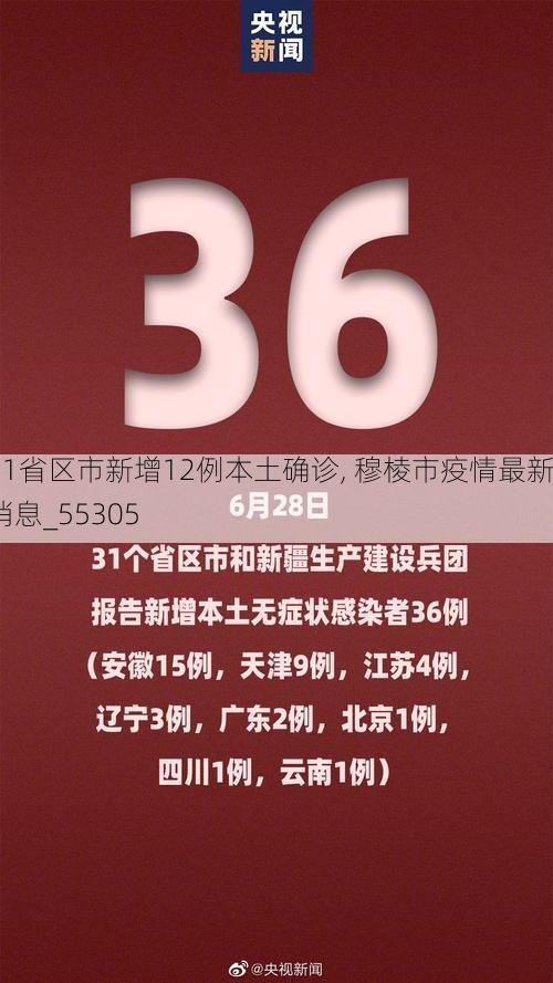 31省区市新增12例本土确诊, 穆棱市疫情最新消息_55305