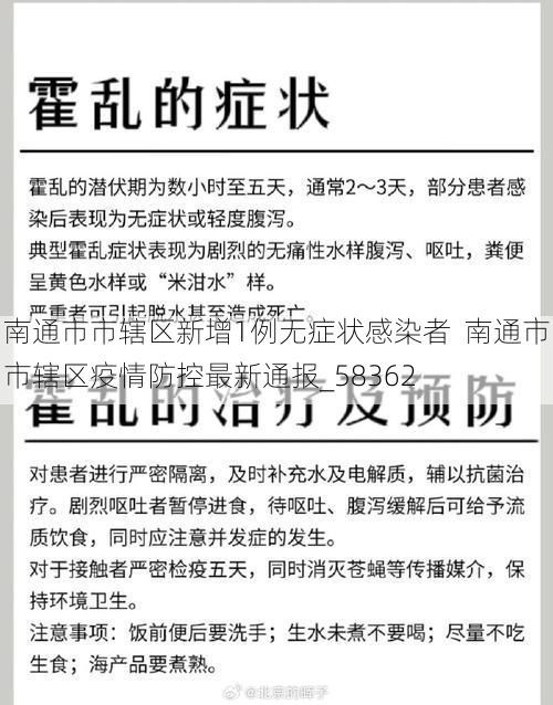 南通市市辖区新增1例无症状感染者  南通市市辖区疫情防控最新通报_58362