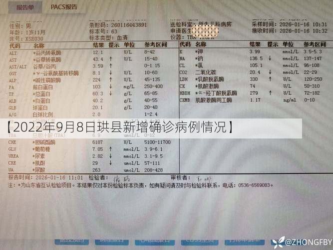 【2022年9月8日珙县新增确诊病例情况】
