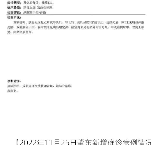 【2022年11月25日肇东新增确诊病例情况】