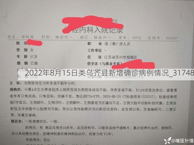 2022年8月15日类乌齐县新增确诊病例情况_31748