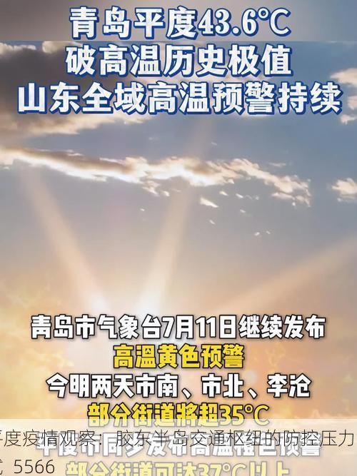 平度疫情观察：胶东半岛交通枢纽的防控压力测试_5566