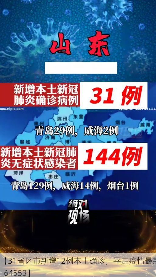 【31省区市新增12例本土确诊,平定疫情最新消息_64553】