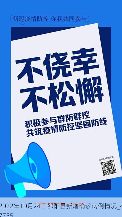 2022年10月24日邵阳县新增确诊病例情况_47755