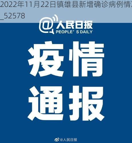 2022年11月22日镇雄县新增确诊病例情况_52578